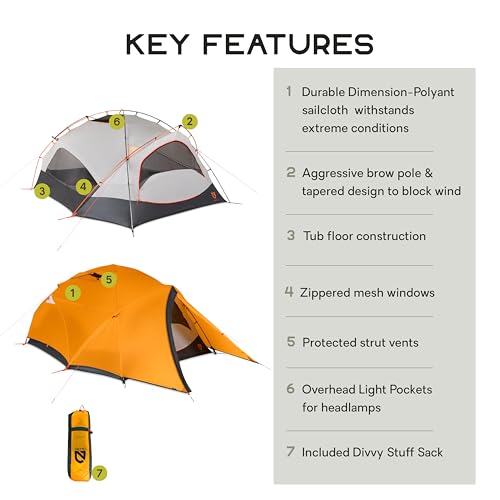 NEMO Equipment Kunai 3–4 Season Backpacking Tent