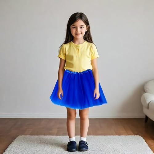 5PCS Halloween Costume Accesories Goggles Yellow Beanie Tutu Skirts Suspenders Gloves Halloween Costumes Cosplay