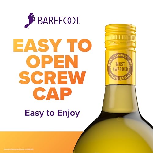 Barefoot Chardonnay, White Wine, 1.5 Liters Bottle