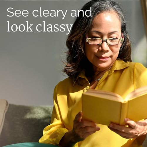 Gaoye +2.75 Readers for Women, Blue Light Blocking Reading Glasses, Stylish Reading Glasses for Women in 4 Patterns