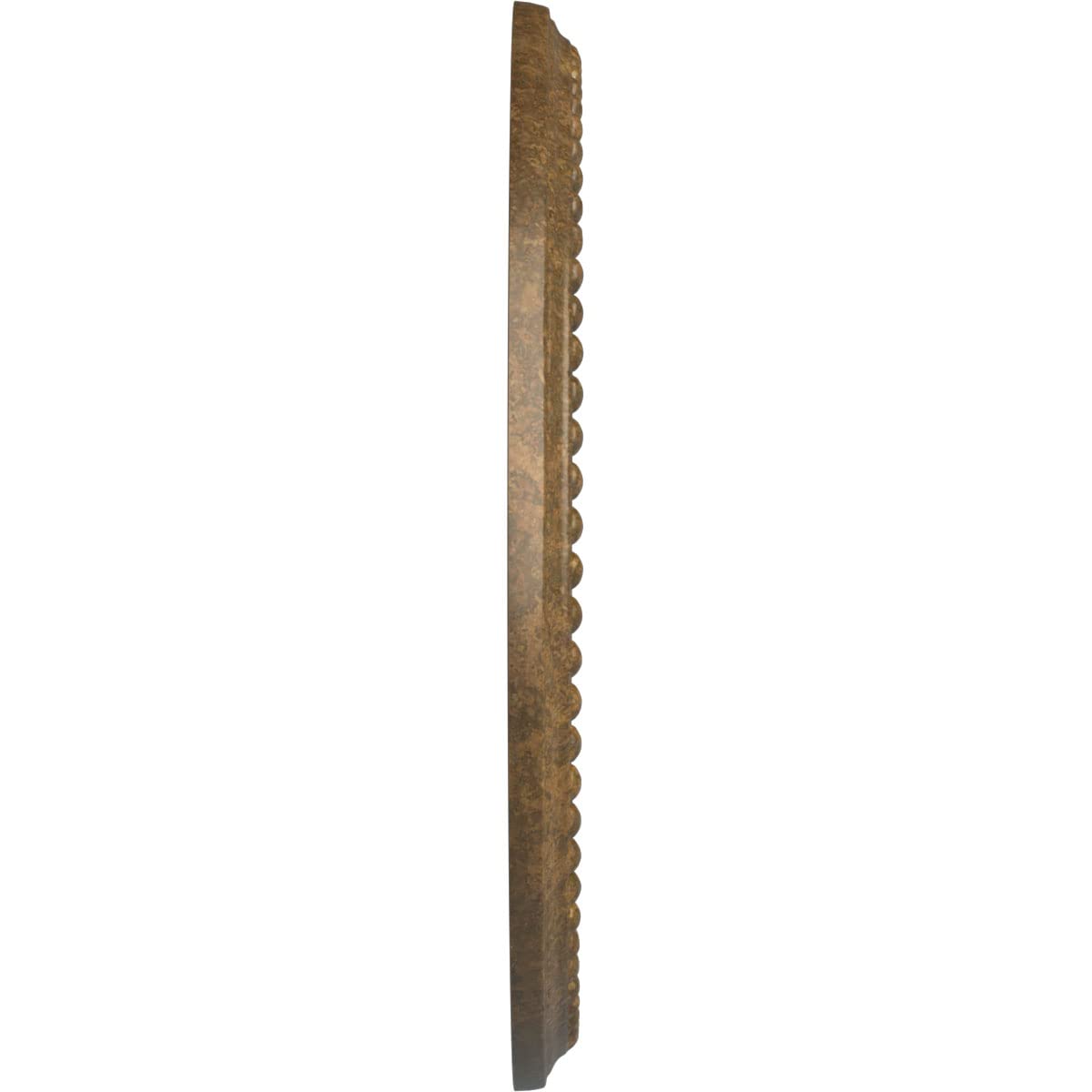 Ekena Millwork Cm12Brrzs 12 1/2Od X 3 7/8Id X 3/4P Bradford Ceiling Medallion Fits Canopies Up To 6 5/8, Rubbed Bronze