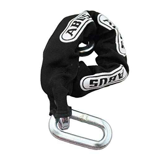 ABUS Hardened Steel 12KS 6 Foot x 1/2" Thick Square Security Chain for Bikes, Containers, Trailers, ATV's, Motorcycles and Personal/Industrial Property