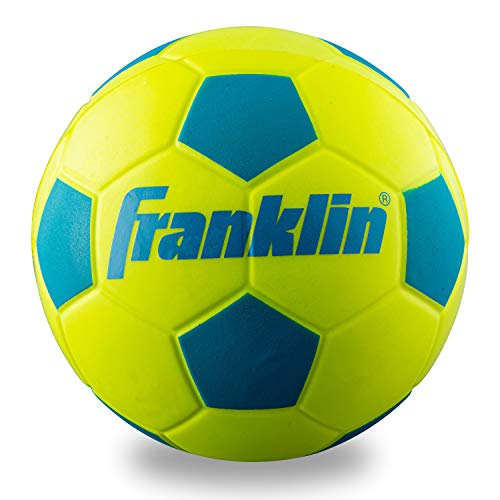 Franklin Sports Kids Foam Soccer Ball - Mini Soft Foam Youth Soccer Ball - Indoor + Outdoor Toy Soccer Ball for Kids - Pro...