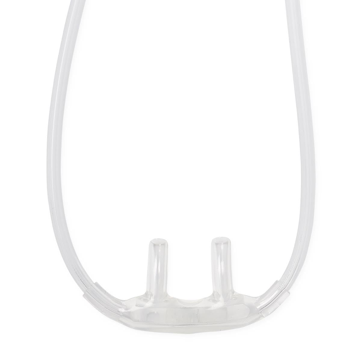 Medline Soft-Touch Nasal Oxygen Cannula, Standard Connector, 7-ft. Tubing Length, Adult Size, Pack of 50