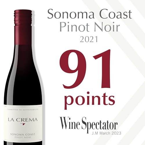 La Crema Sonoma Coast Pinot Noir Red Wine, 375ml