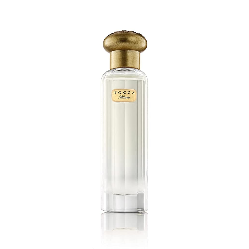 Tocca Eau de Parfum, Liliana: Fresh Floral, Neroli, Watery Peach, Muguet, Hand-Finished Bottle (50 ml)