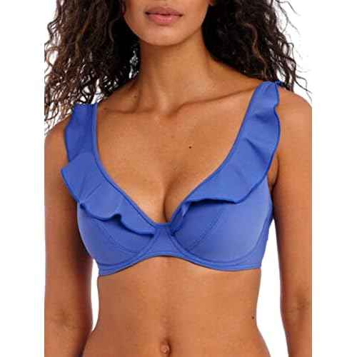 Freya Womens Jewel Cove Underwired High Apex Bikini Top