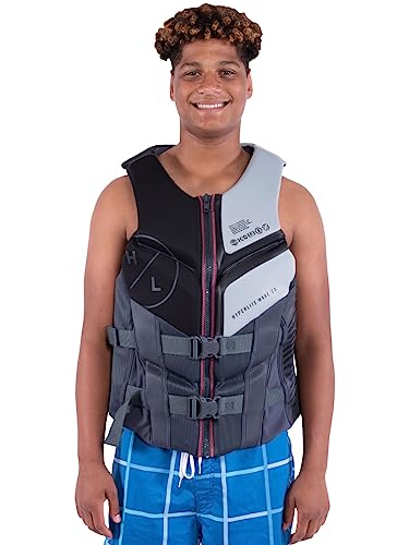 HyperLite Men's Elite Life Jacket - US Coast Guard Approved Level 70 Buoyancy Aid, Great for Any Water Sports Activity Inc...