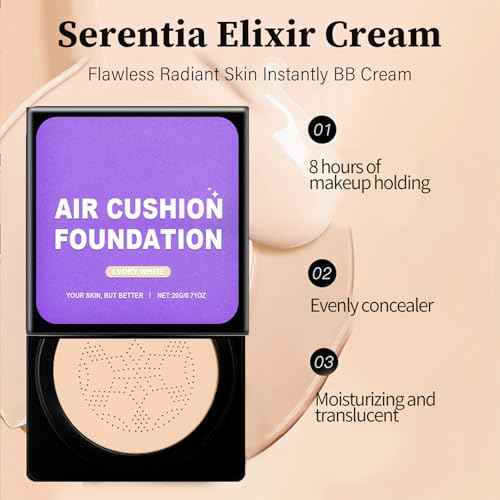 Serentia Elixir Cream Flawless Radiant Skin Instantly, Oberse Elixir BB Cream Korean - Natural Look & Hydrating, Water & Sweat-proof (01# Natural - Warm Honey)