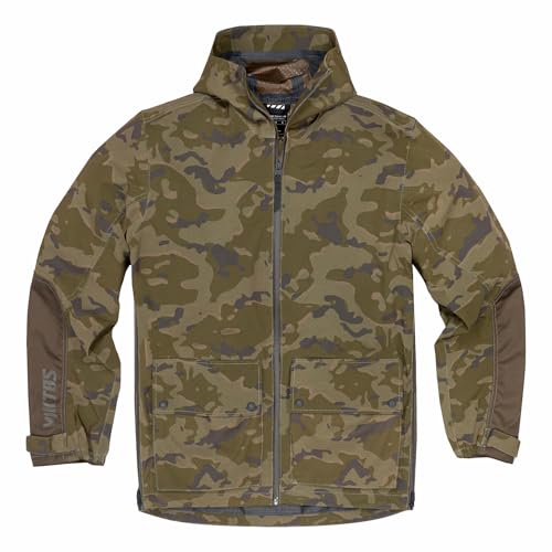 VIKTOS Men's Range Trainer XD Waterproof Breathable Reinforced Hooded Outdoor Tactical Shell Jacket, DWR Finish, Gear Pockets