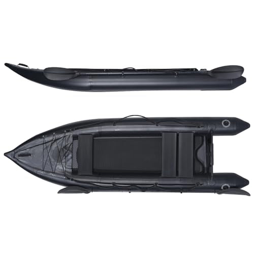 2 Person Inflatable Kayak Fishing PVC Kayak The Dimension 130'' *43'*11.8'' Inflatable Kayak Rescue Rubber Rowing Kayak wi...