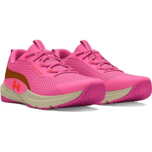 Under Armour Women's Dynamic Select, (601) Fluo Pink/Copper Penny/Phoenix Fire, 8.5, US
