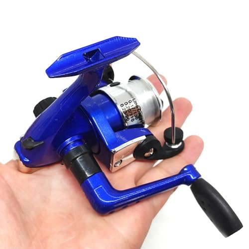 Portable Small Pen Fishing Rod Spinning Reel Combos, 38" 55" Compact Telescopic Fish Pole Kits for All Season Fishing in R...