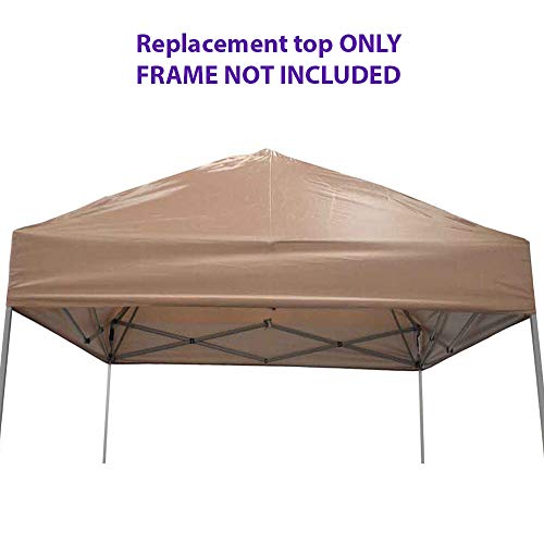 IMPACT CANOPY Pop up Canopy Replacement TOP ONLY, Khaki