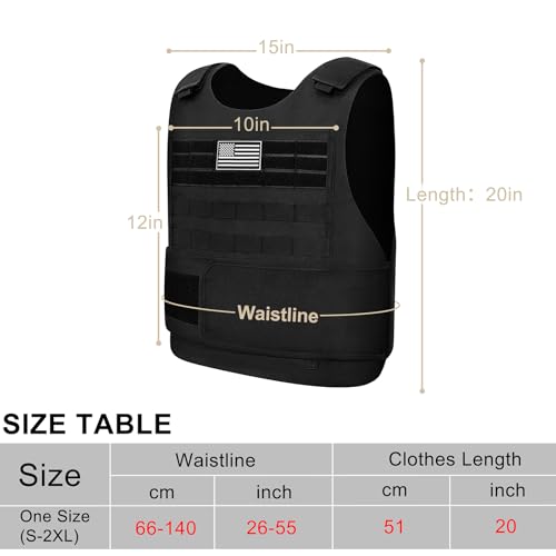 ULIEGTRS Tactical Vest for Men