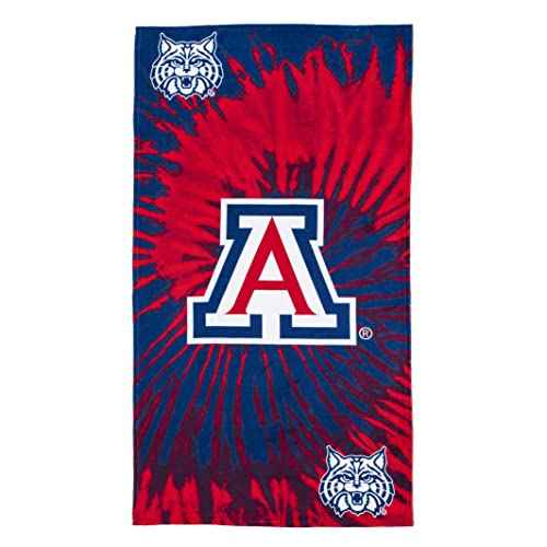 Northwest NCAA Arizona Wildcats Unisex-Adult Beach Towel, 30" x 60", Psychedelic