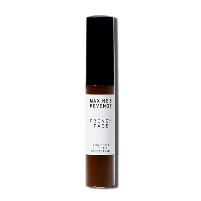 Maxine's Revenge FRENCH FACE CONCEALER | Hydrating & Blurring for Eyes + Face (Deep Truffle)