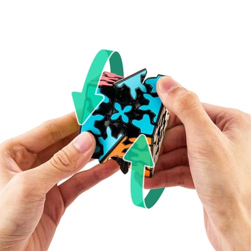 Gear 3x3x3 Speed Cube with Three-Dimensional Gear Structure