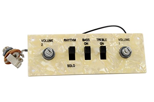 Pu-6421-000 Wired Control Plate For Hofner Style Bass