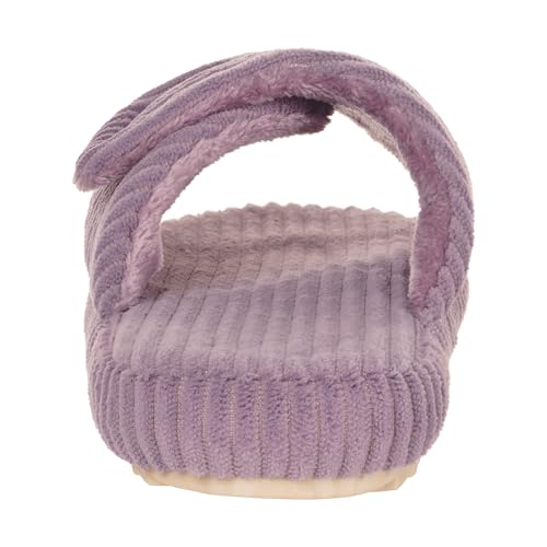 Dokela Women's Orthopedic Slippers with Arch Support Comfy Adjustable Memory Foam Open Toe House Slippers Bedroom Shoes fo...