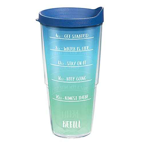 Tervis You Got This Motivational Time Marker Made in USA Double Walled Insulated Tumbler Cup Keeps Drinks Cold & Hot, 24oz, Classic
