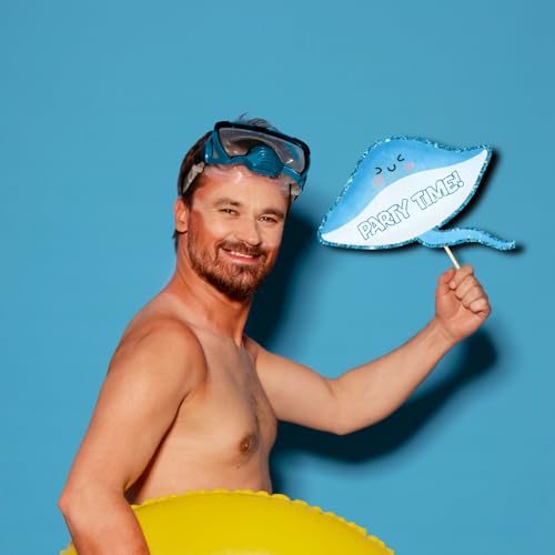 Under The Sea Party Decorations Photo Booth Props Ocean Themed Party Decorations Photobooth Props Ocean Sea Animal Party F...