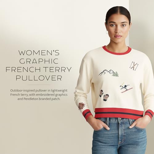 PENDLETON Women's Graphic French Terry Pullover