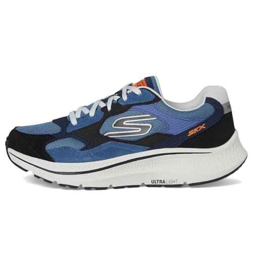 Skechers Performance Mens Go Run Consistent 2.0 - Retro Sneaker, Navy,7.5
