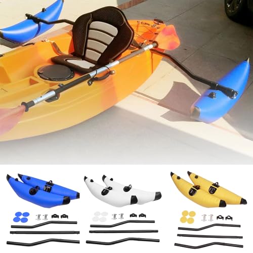 Shurhome PVC Inflatable Kayak Outrigger Float Balancing Canoes Outrigger Kayak Inflatable Outrigger Float Balancing Boats ...