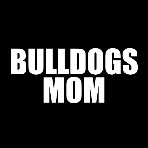 VictoryStore Outdoor Camping Chair - Bulldogs Mom Black Folding Camping Chair with Carry Bag