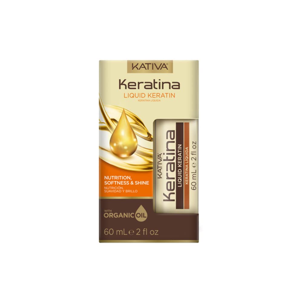 Kativa Keratina L  quida - Aceite de Keratina Hair Oil, 60 ml