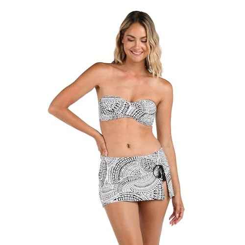 La Blanca Womens Bandeau Bikini Swimsuit Top