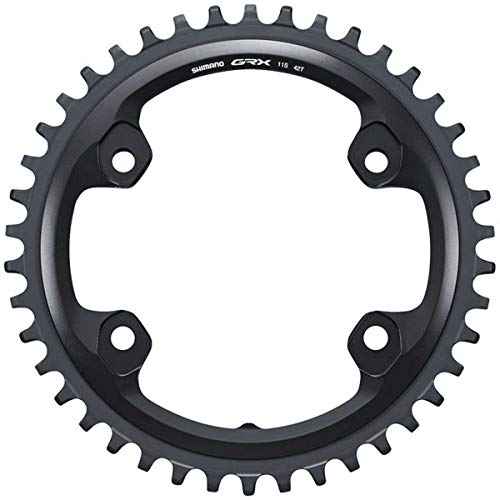 Shimano GRX RX810 Chainring - 42t, 110 BCD, 4-Bolt, 11-Speed, Black