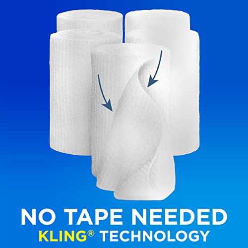 Band-Aid Brand of First Aid Products Flexible Rolled Gauze Dressing for Minor Wound Care, Soft Padding and Instant Absorpt...
