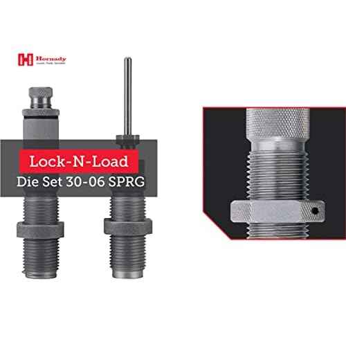 Hornady 546340 DIESET 2 30-06 SPRG Springfield Custom Grade Reloading DIE Set (Series I Two-Die Set) (.308)