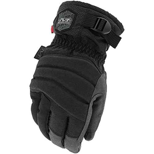 Mechanix Wear: ColdWork Peak Winter Work Gloves, Waterproof Barrier, Equipped with 100g PrimaLoft Gold Insulation, Touch Capable Winter Gloves, For Moderate Cold Weather (Black/Gray, XX-Large)