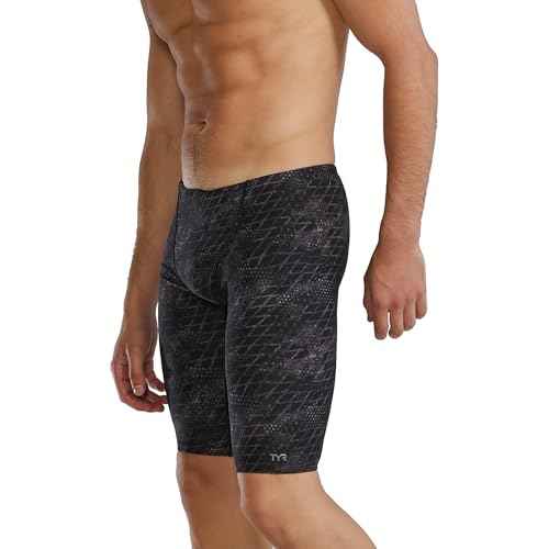 TYR Men's Etch Durafast Elite Jammer
