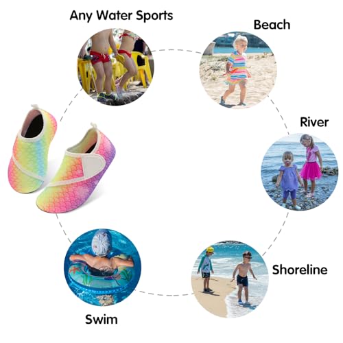 Centipede Demon Kids Water Shoes Girls Boys Outdoor Quick Dry Barefoot Aqua Socks for Sport Beach Swim Pool Surf
