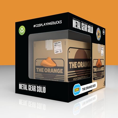 TUBBZ First Edition: Metal Gear Solid - The Orange Box Cosplaying Rubber Duck Vinyl Figure