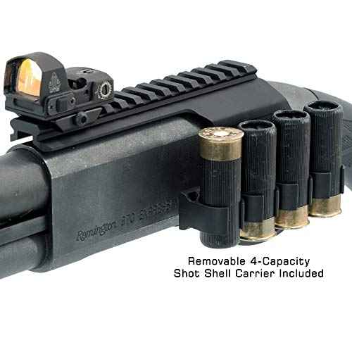 UTG 870 Optic Mount, 12 Gauge, Black
