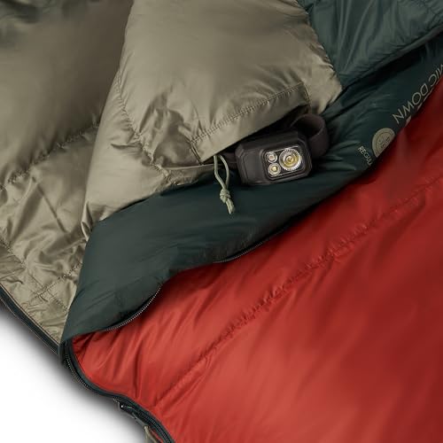 Kelty | Cosmic 0° Degree Sleeping Bag, Regular, 550 Down - Cold Weather Insulation, Insulated, Backpacking Bag - Winter