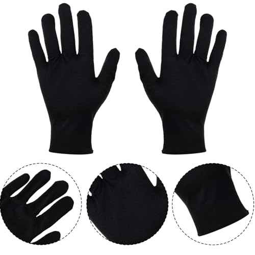 3Pcs Halloween Costume Accessories, Vintage Steampunk Goggles Yellow Beanie Hat Black Gloves Set for Halloween Cosplay Party