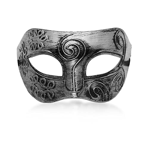 MYMENU Masquerade Mask for Men Women Vintage Greek Venetian Retro Masks for Halloween Carnival Mardi Gras Costume Cosplay