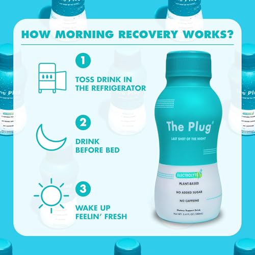 The Plug Liver Cleanse Detox & Repair Drink Electrolytes Organic Herbal Liquid Detoxify Body Plants Supplement Support Wei...