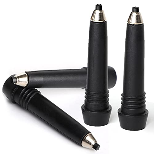 Rubber Trekking Pole Tips 4pcs Walking Hiking Stick Tips Universal Carbide Tips Walking Poles Boot Tips Rubber Feet Protec...