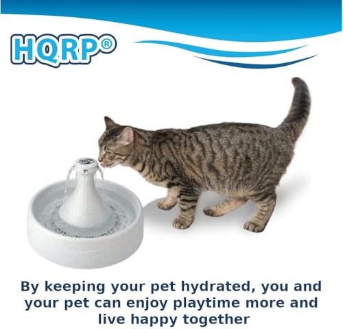 HQRP Pack of 12 Foam Pre-Filter Compatible with Drinkwell 360 Premier Plastic Pet Safe Fountains Water Bowl D360-RE for ca...