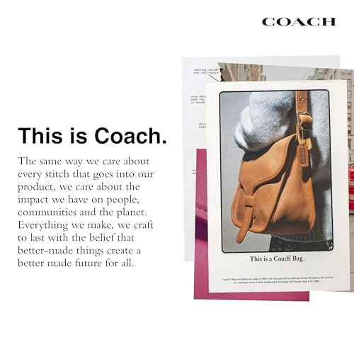 Coach Zip Pouch, B4/Tan Caramel