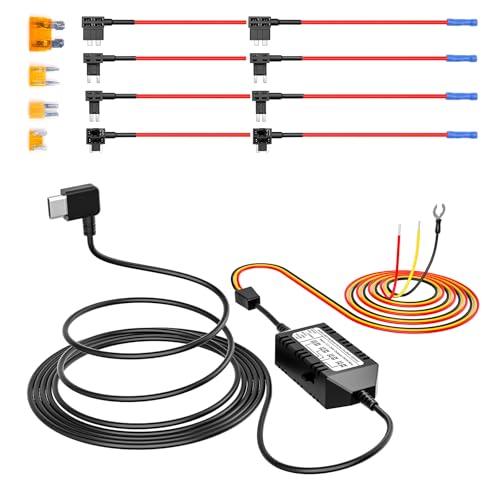 VIOFO HK4 Hardwire Kit with 8pcs Full Set Circuit Fuse Tap, Type-C Port, for A329 series/A229 series/A119Mini2/A139Pro/WM...