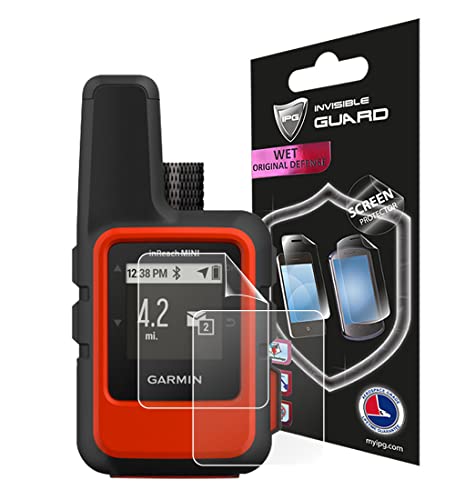 IPG for Garmin inReach Mini 2 - Mini 1 Hydrogel Screen Protector (2 Units) Invisible HD Clear Film Anti Scratch Guard-Smoo...