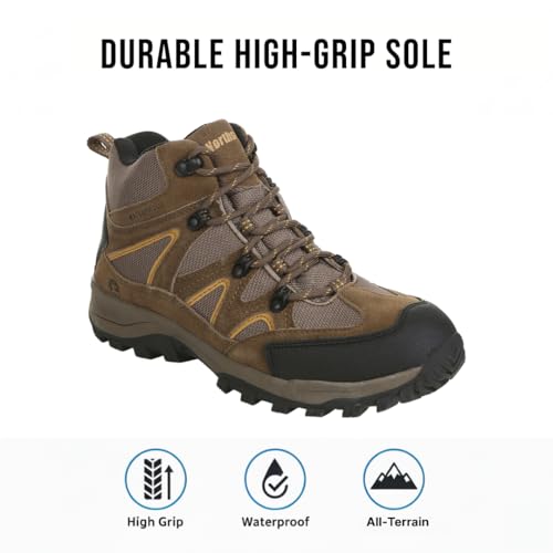 Northside Mens Snohomish Leather Waterproof Mid Hiking Boot